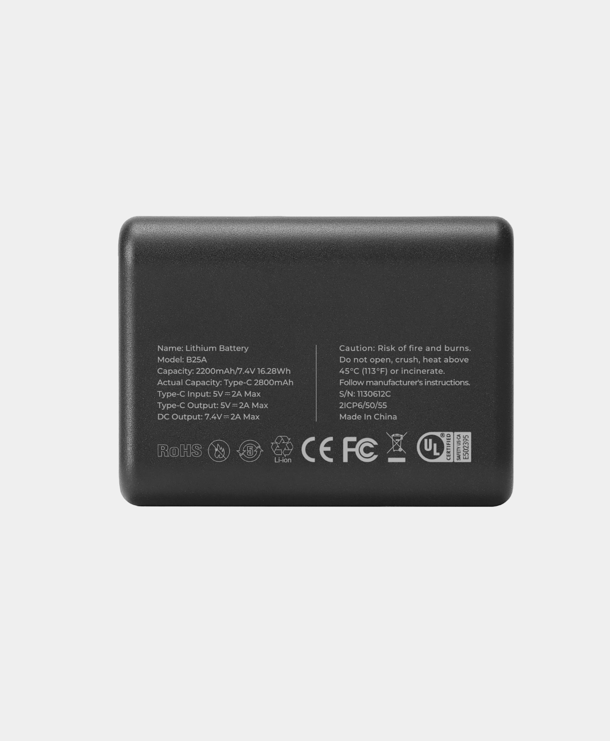 B25A Rechargeable Battery (2200 mAh, with USB-C Port), Thumbnail 8