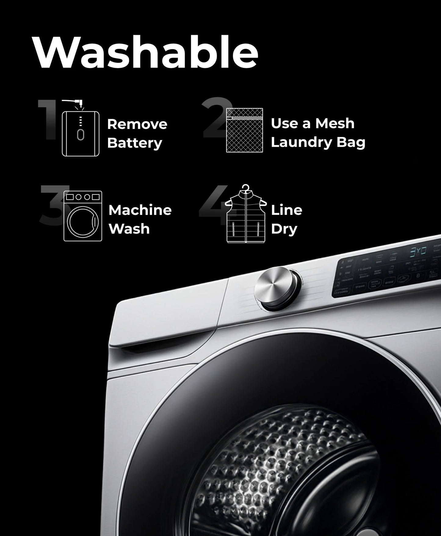 Machine washable
