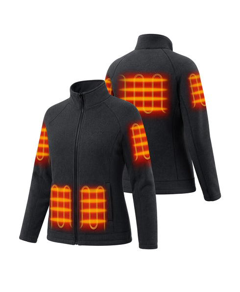 River Ridge Women's 5-Zone Heated Fleece Liner Jacket ,view 1