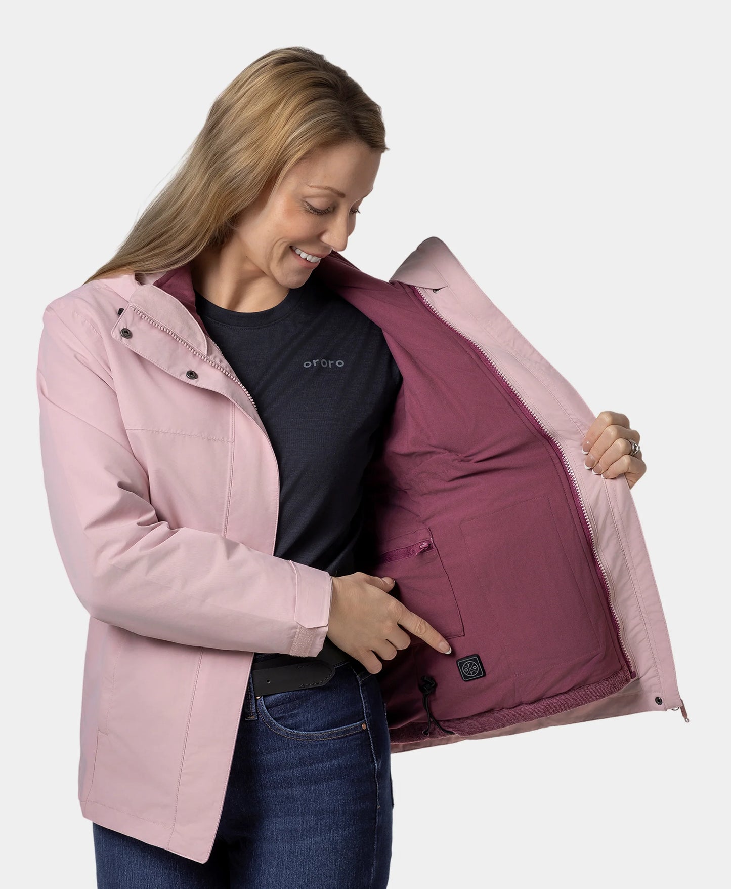 (Open-box) River Ridge Women's Waterproof Shell Jacket (Non-heated)