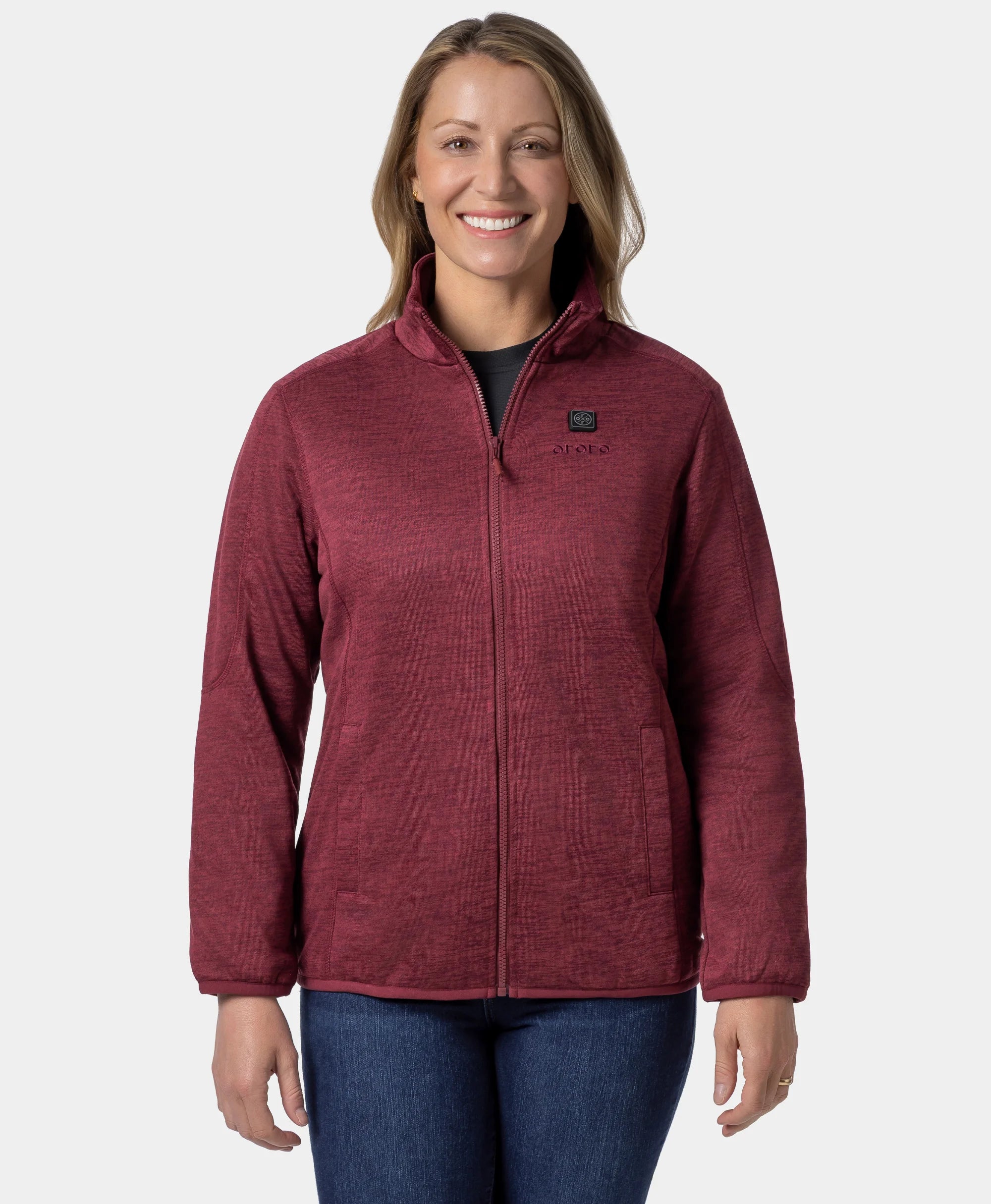 Women's Heated Full-Zip Fleece Jacket, Thumbnail 20