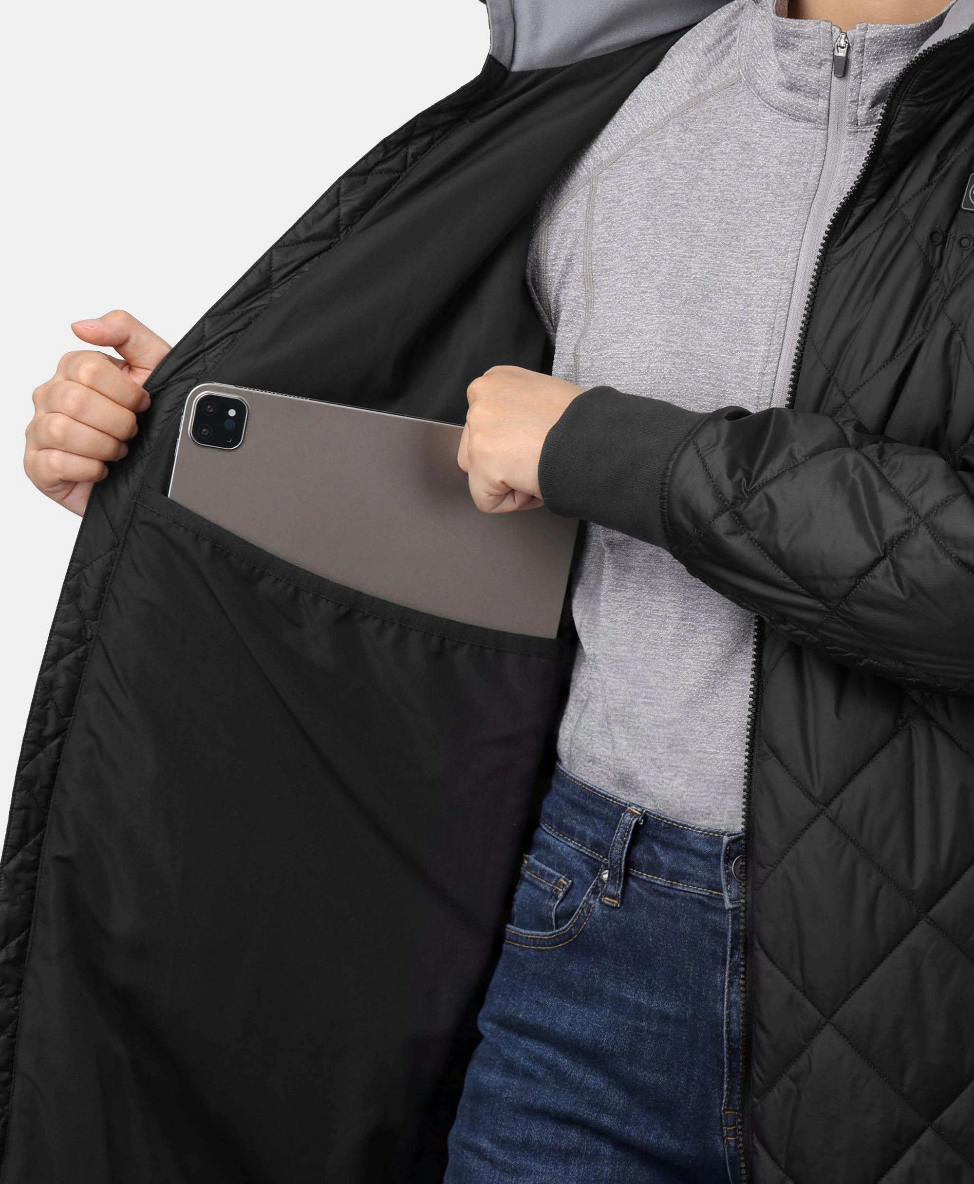 Uptown Women's Heated Parka w/ Removable Hood, Thumbnail 10