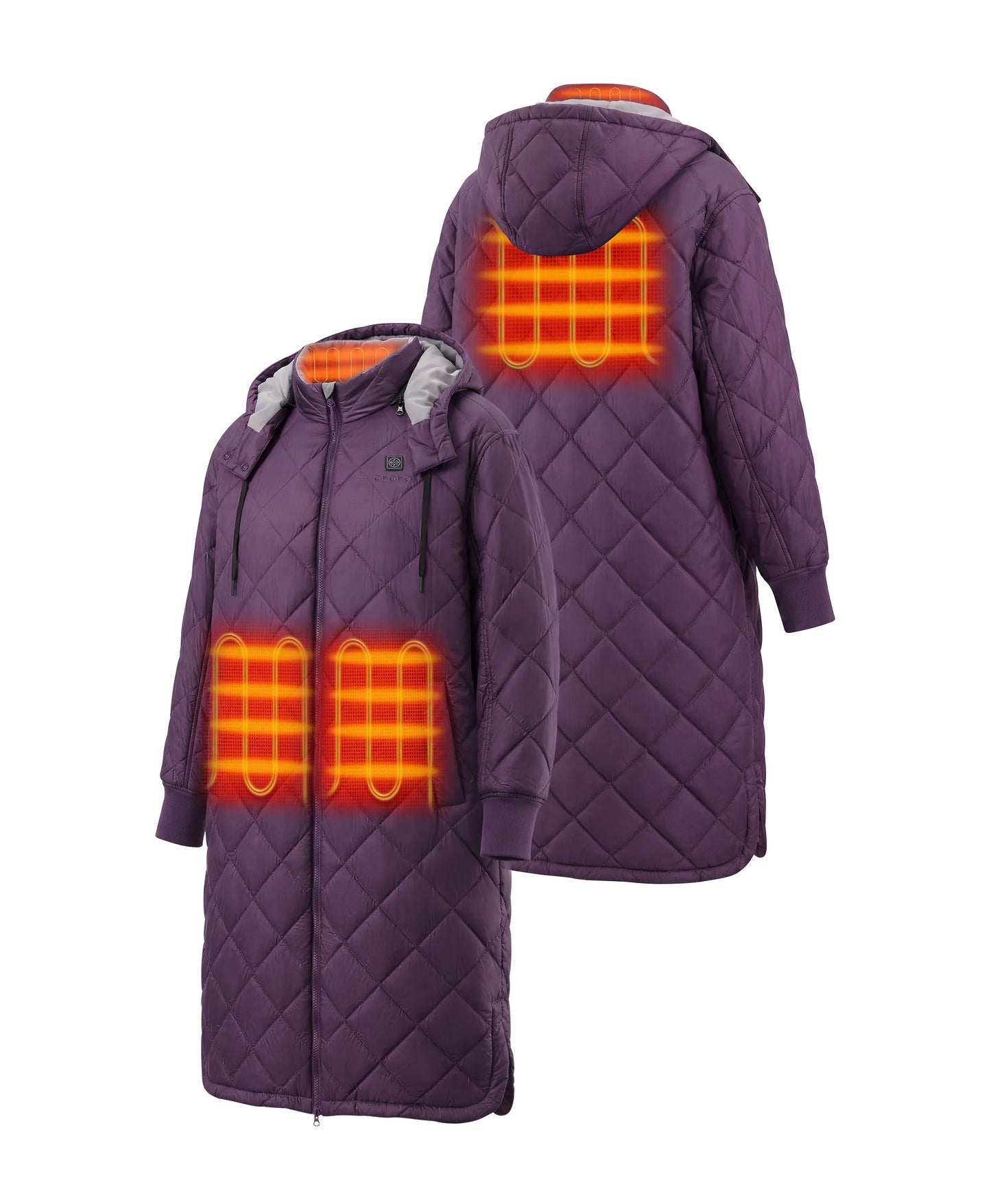 Uptown Women's Heated Parka w/ Removable Hood