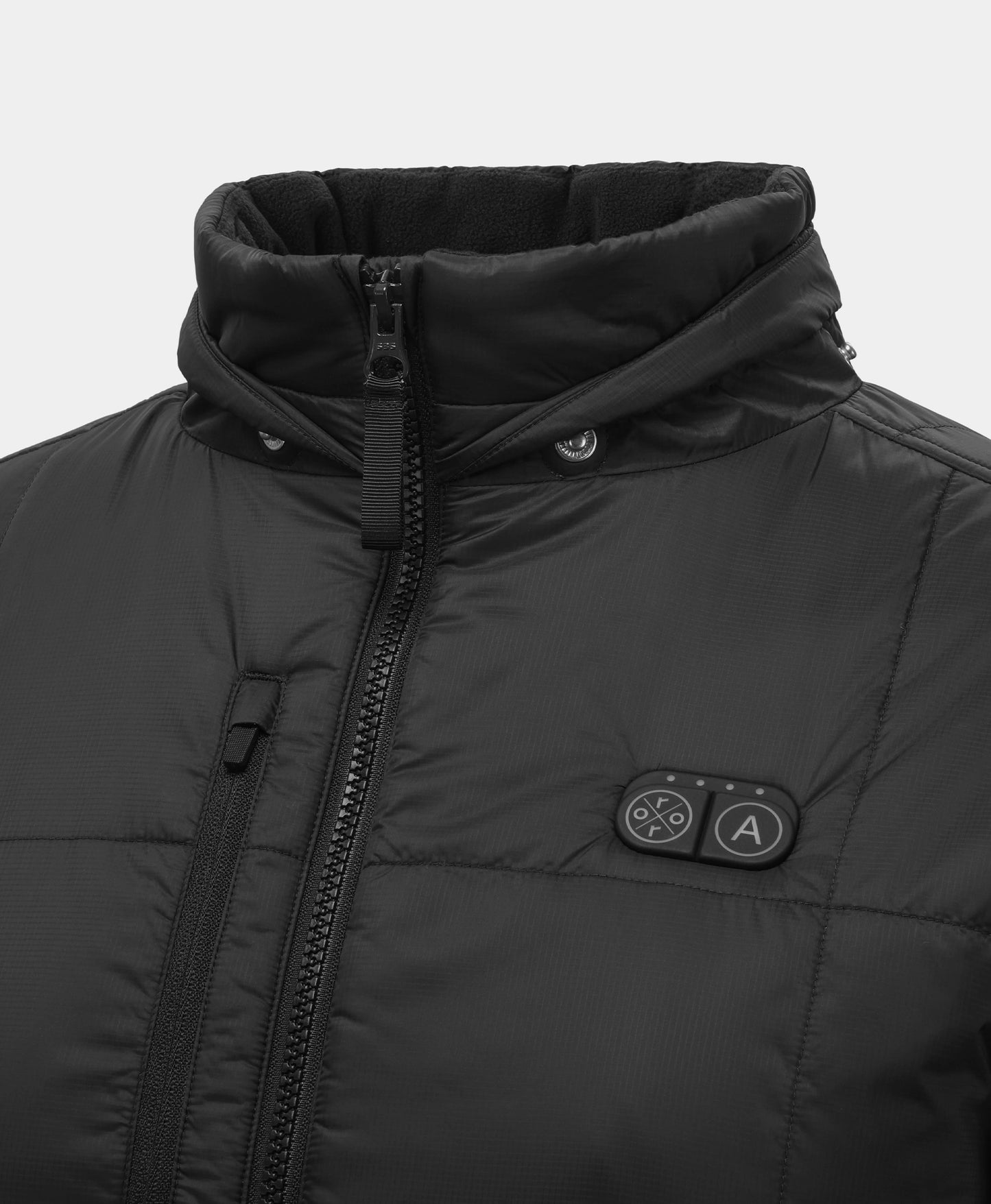 Overland Women's 7-Zone Heated Box Quilted Jacket with Heated Hood
