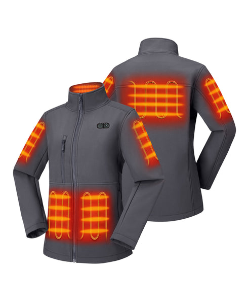 Maverick SureWarm® Women's 6-Zone Dual-Control Heated Softshell Jacket ,view 1