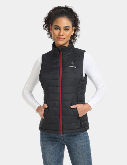 Women's Classic Heated Vest - Black ,view 1