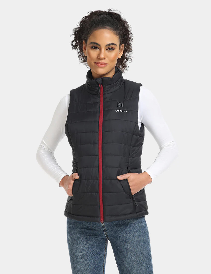 Women's Classic Heated Vest - Black, Thumbnail 2