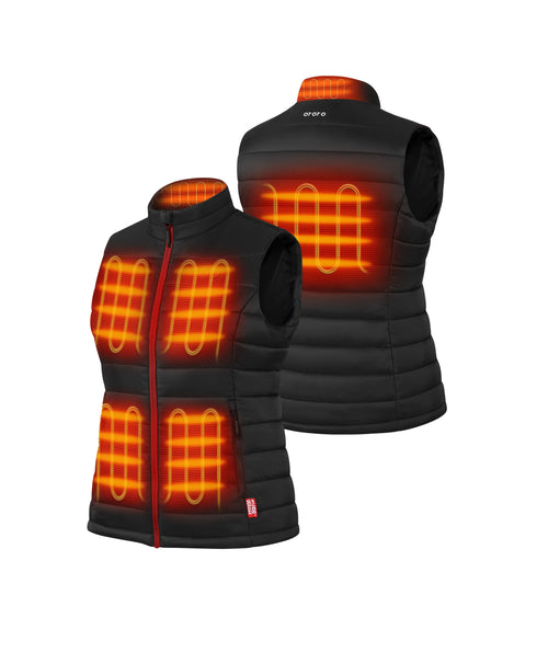 6 heating zones (left & right hand pockets, left & right chest, mid-back, collar) ,view 1