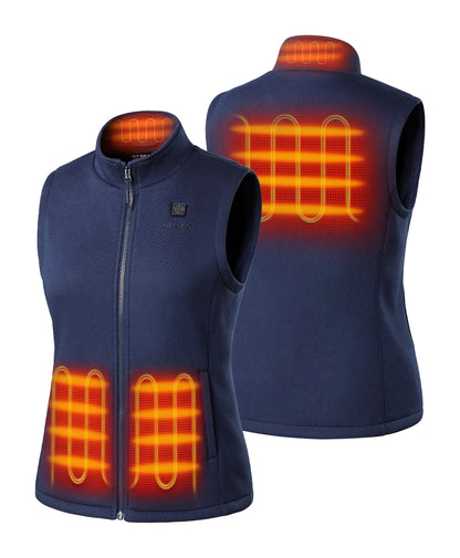 4 Heating Zones (Left & Right Pockets, Mid-Back, Neck)