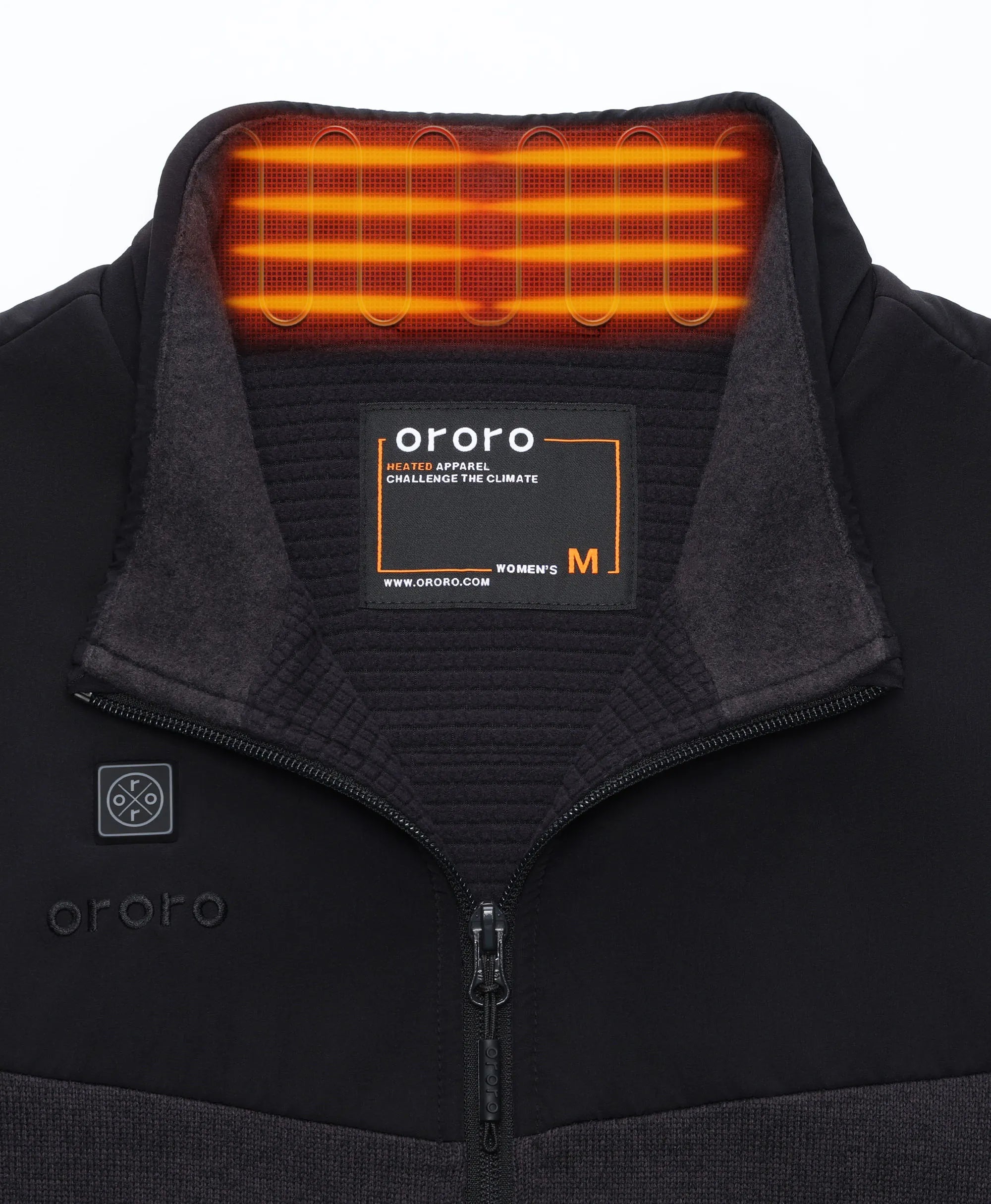 Augusta Women's Heated Sweater Fleece Vest, Thumbnail 20