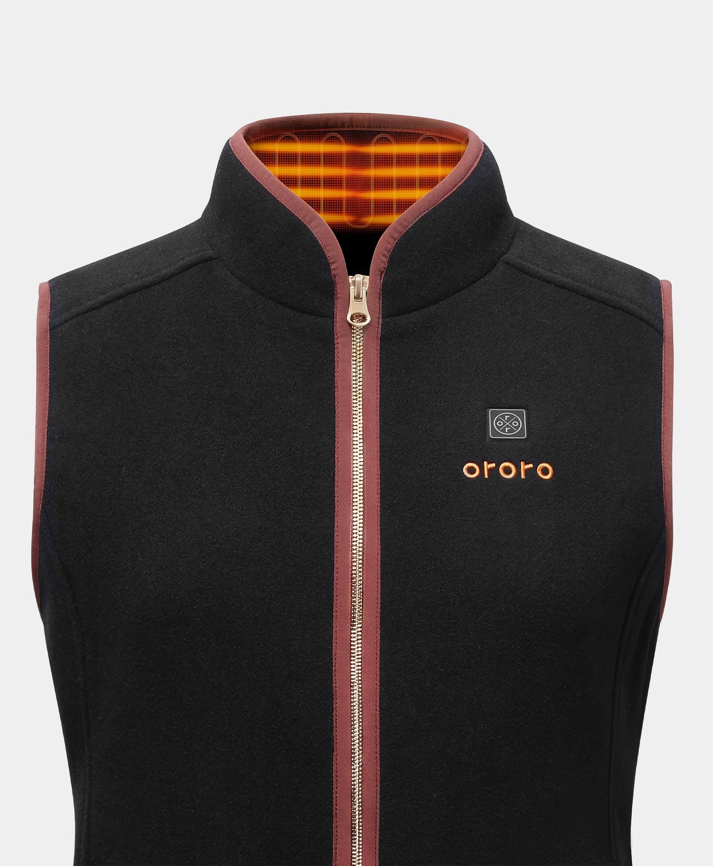Ascot Women's 4-Zone Heated Wool Vest