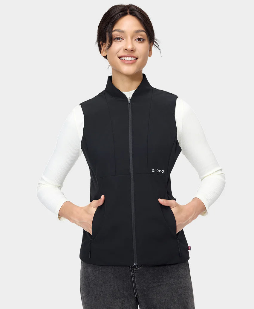 Women's Heated PrimaLoft® Golf Vest, Thumbnail 3