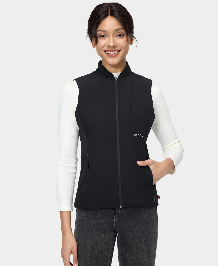 Women's Heated PrimaLoft® Golf Vest, Thumbnail 2