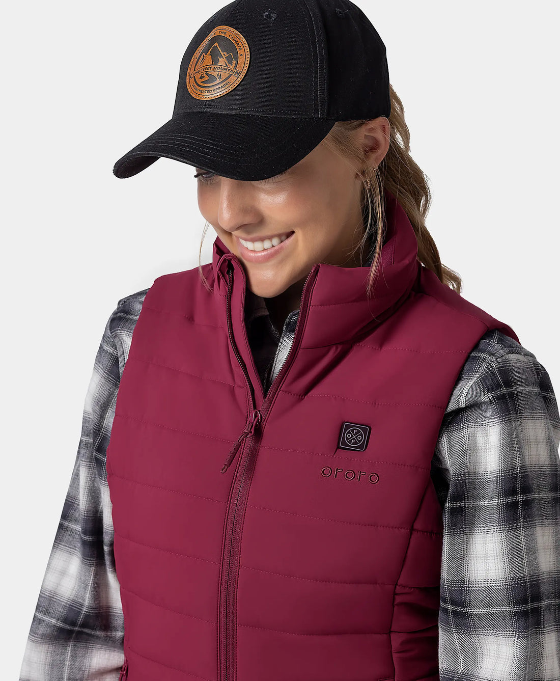 Tribeca Women's Heated Long Puffer Vest, Thumbnail 57