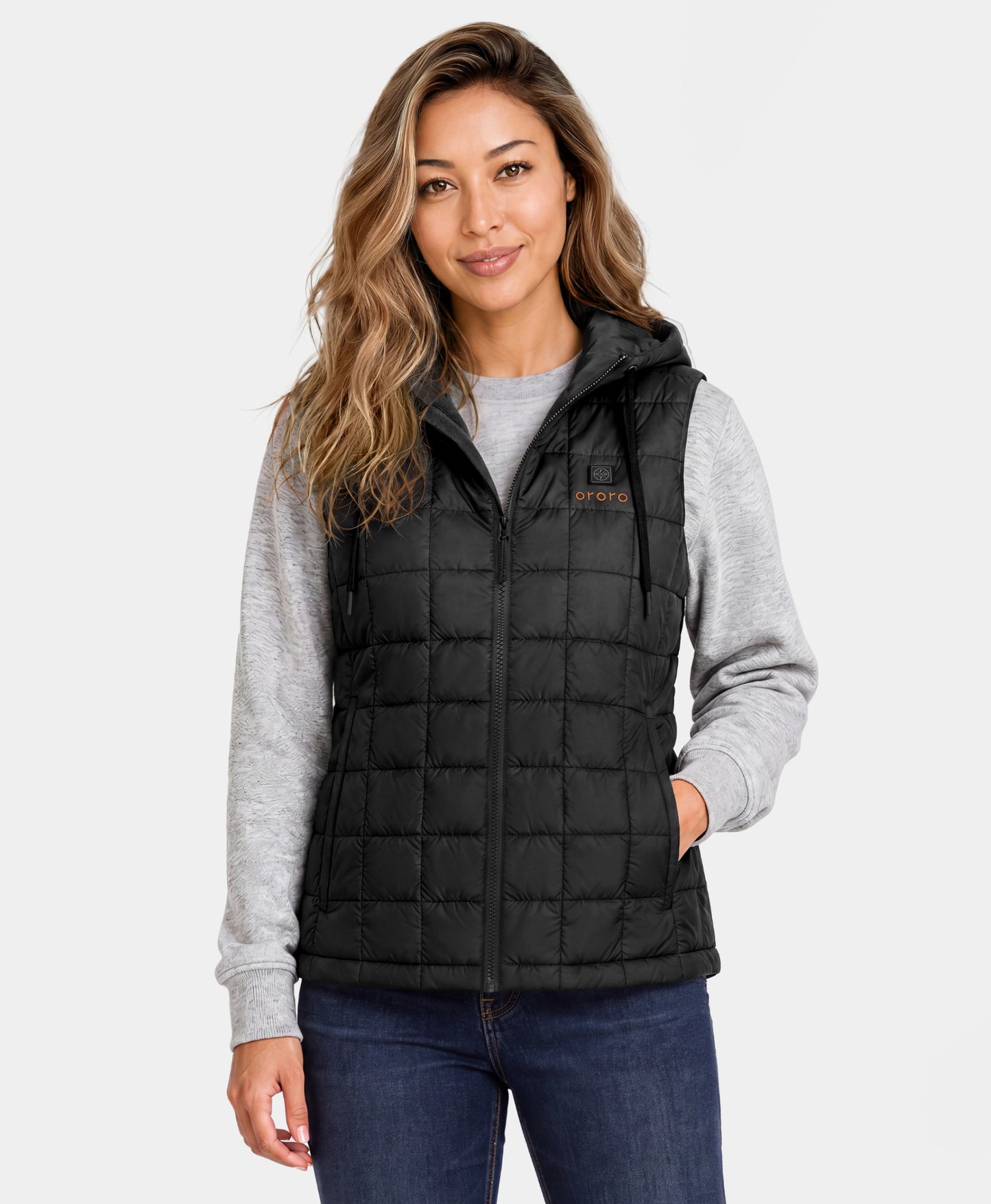 PuffLyte Women’s 4-Zone Hooded Heated Vest