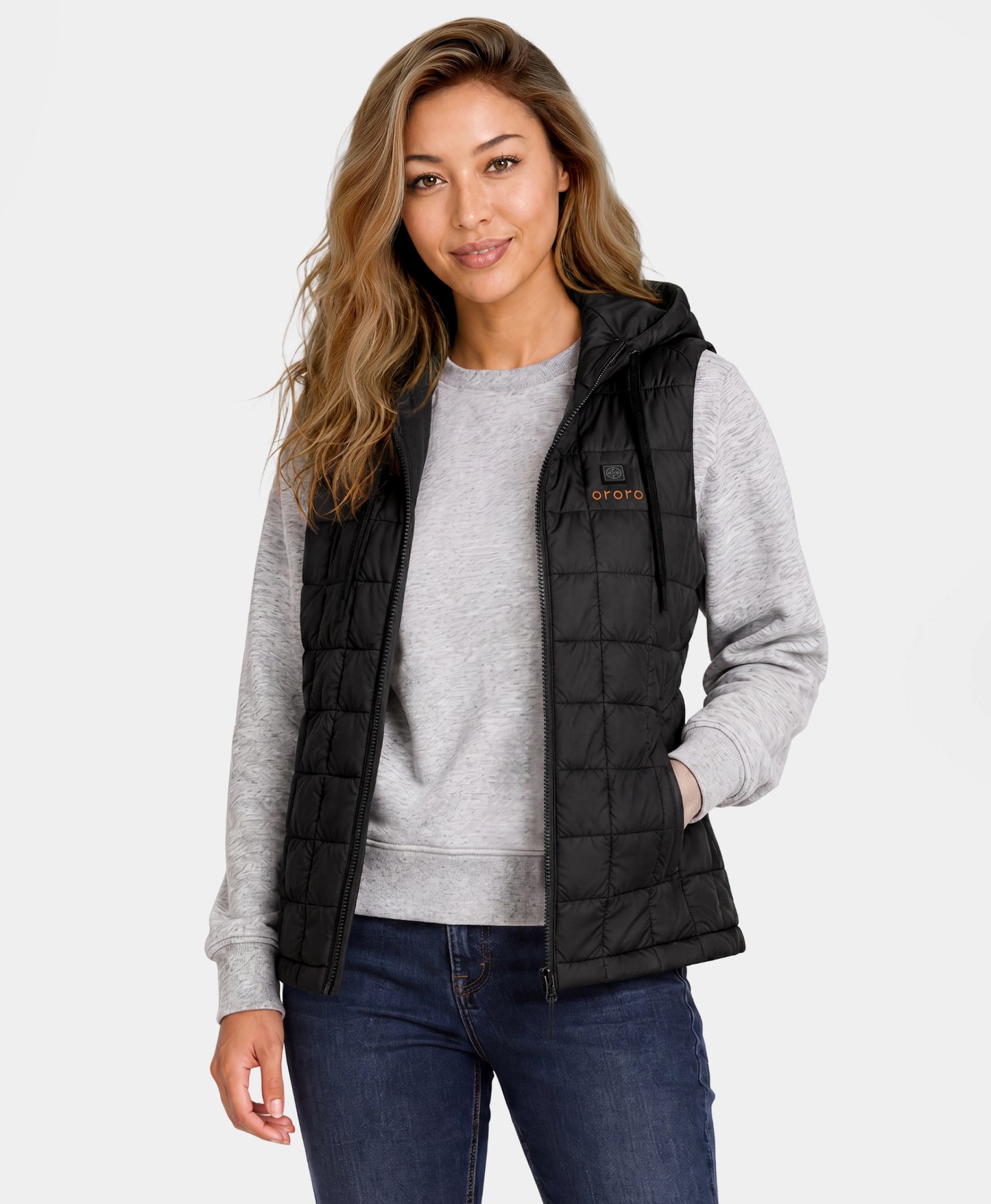 PuffLyte Women’s 4-Zone Hooded Heated Vest