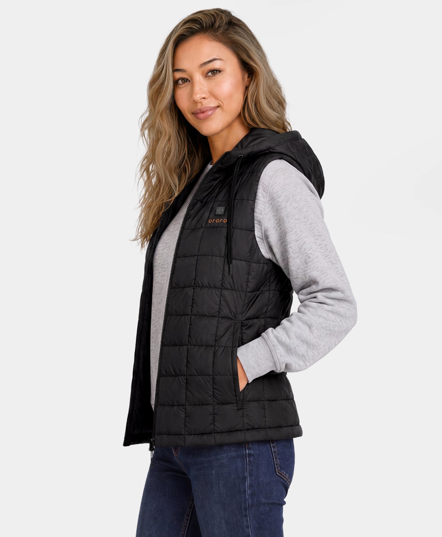 PuffLyte Women’s 4-Zone Hooded Heated Vest