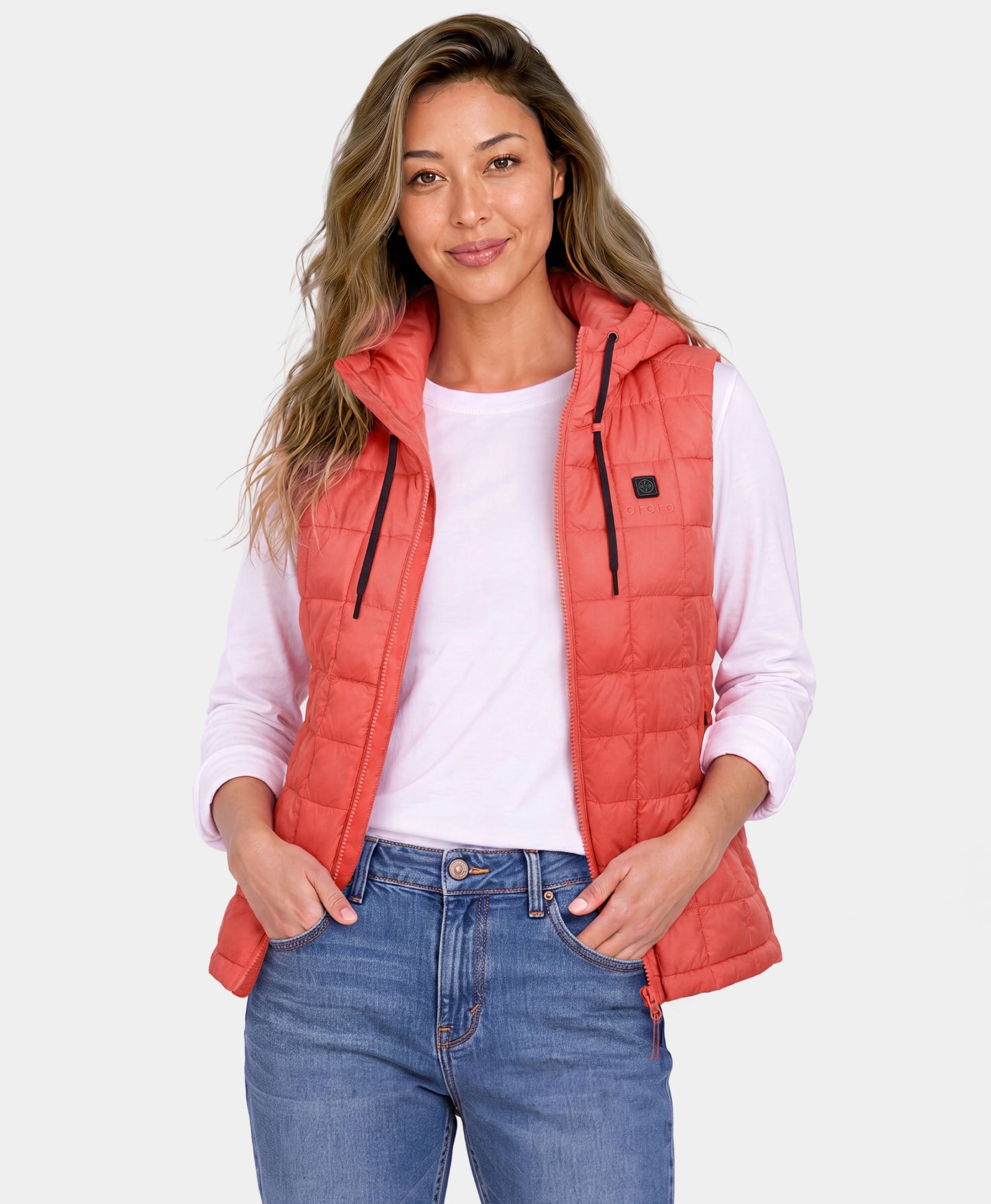 PuffLyte Women’s 4-Zone Hooded Heated Vest