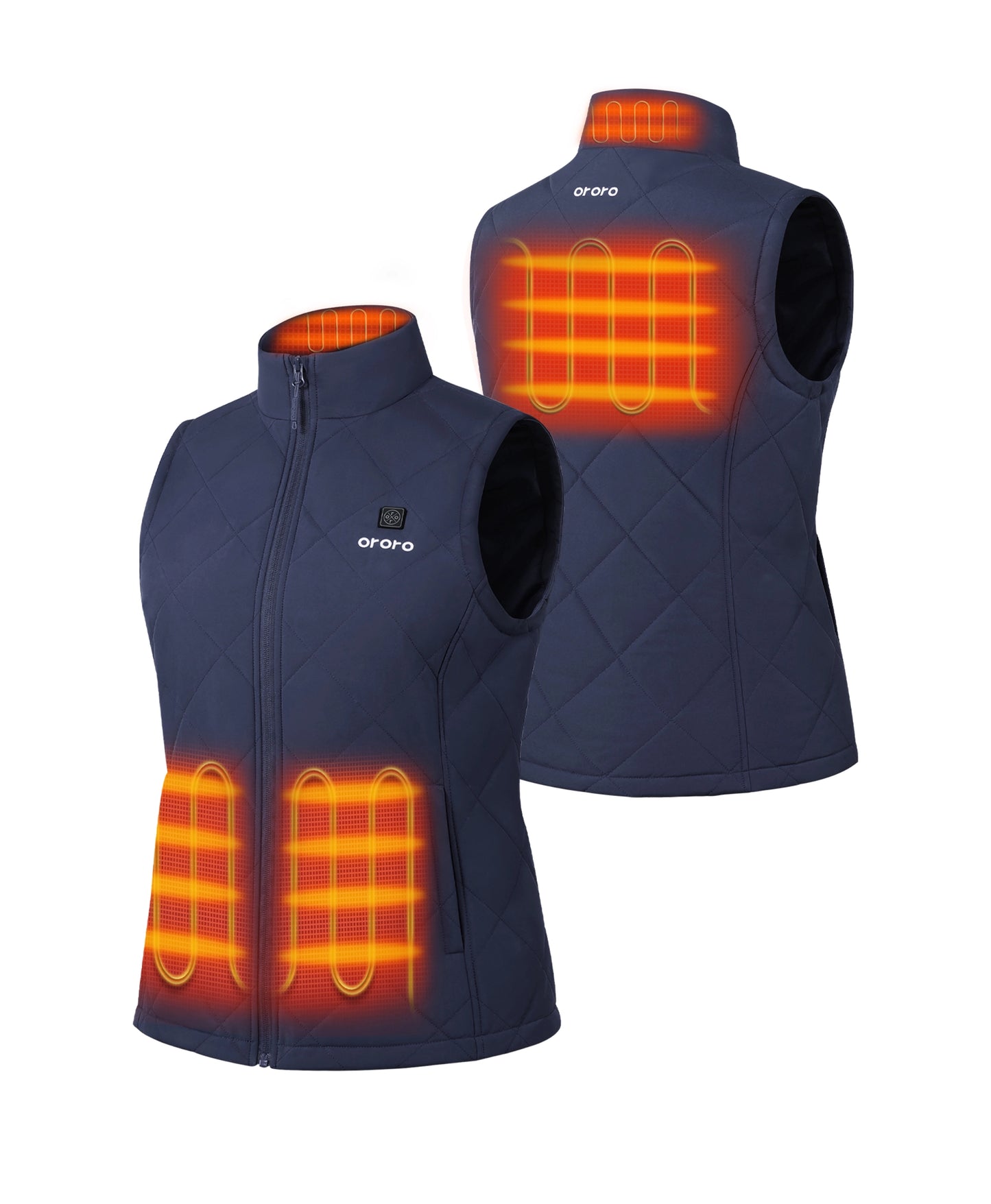 Women's Heated Quilted Vest - New Colours