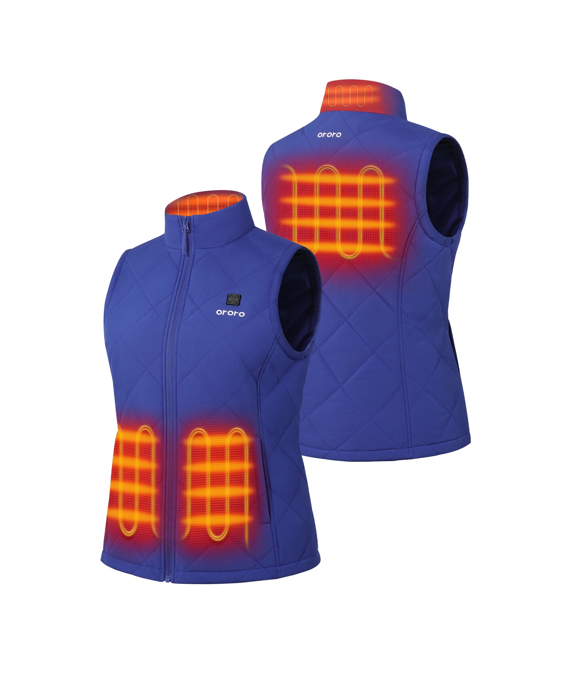 Women's Heated Quilted Vest - New Colours, Thumbnail 43