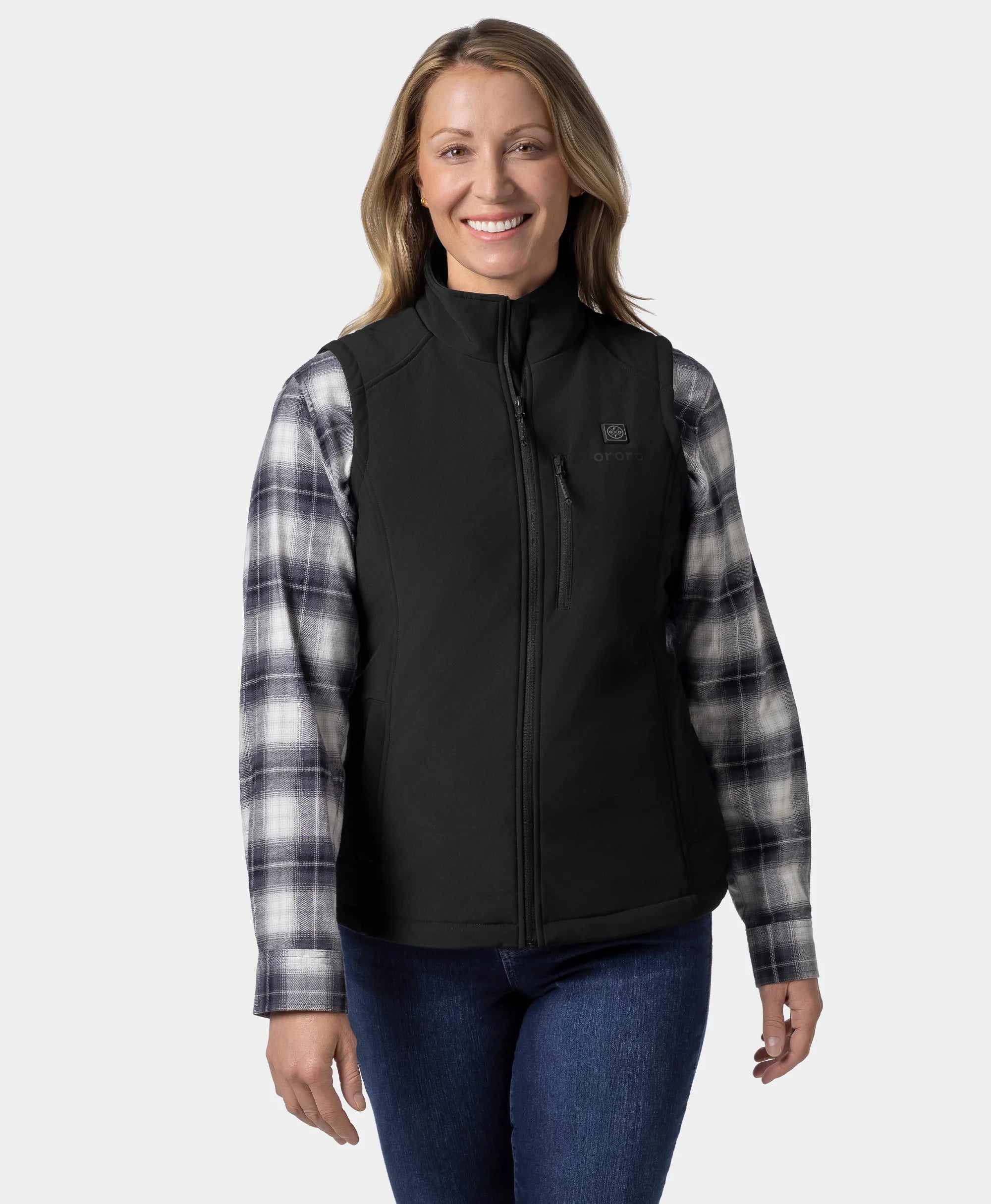 Women's Heated Softshell Vest - Lower Back Heating, Thumbnail 16