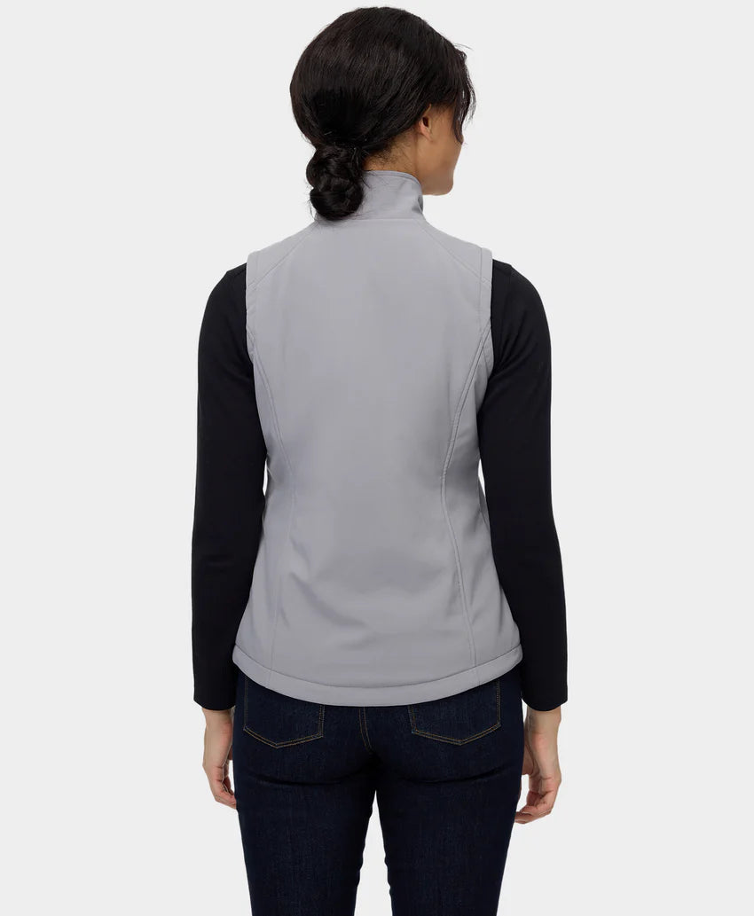 Women's Heated Softshell Vest - Lower Back Heating, Thumbnail 4