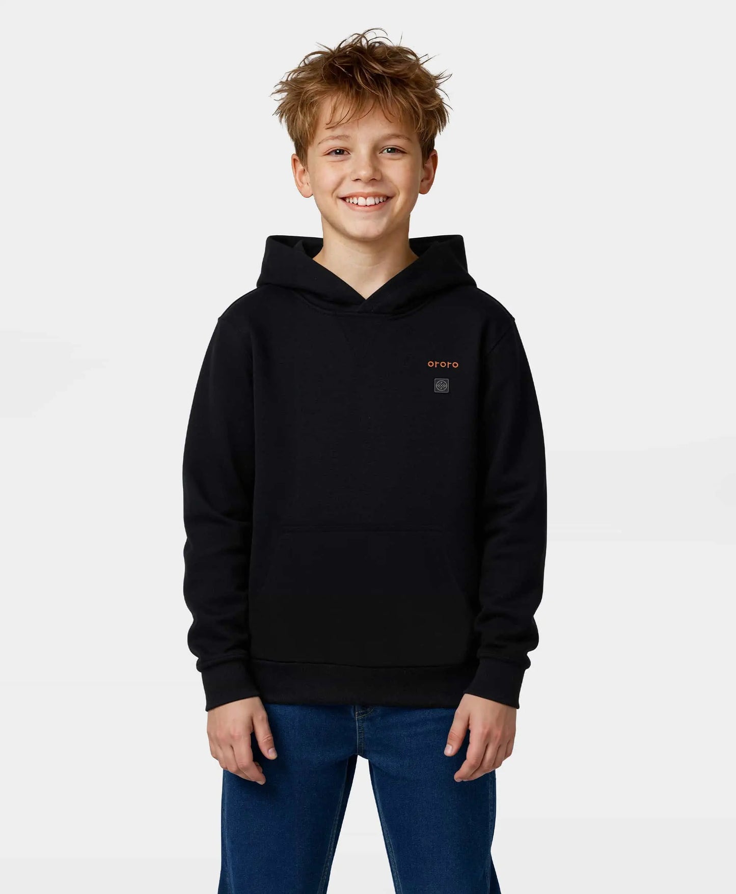 Kids' 4-Zone Heated Pullover Hoodie