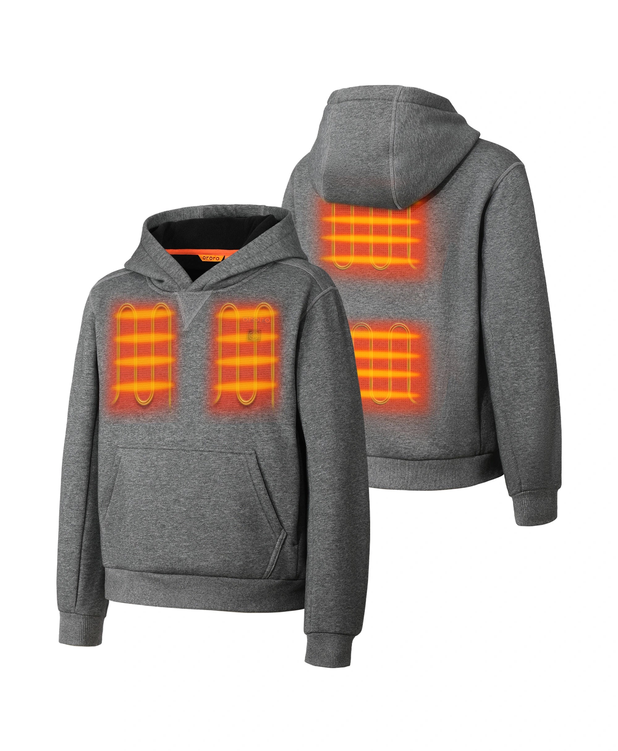 Kids' 4-Zone Heated Pullover Hoodie, Thumbnail 14