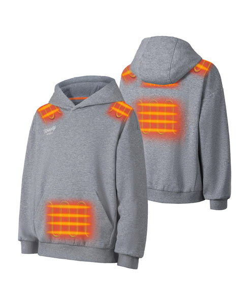 Toasty Kids' 5-Zone Heated Pullover Hoodie ,view 1