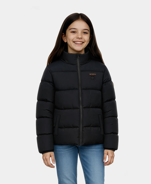 Kids' 4-Zone Heated Down Jacket ,view 1
