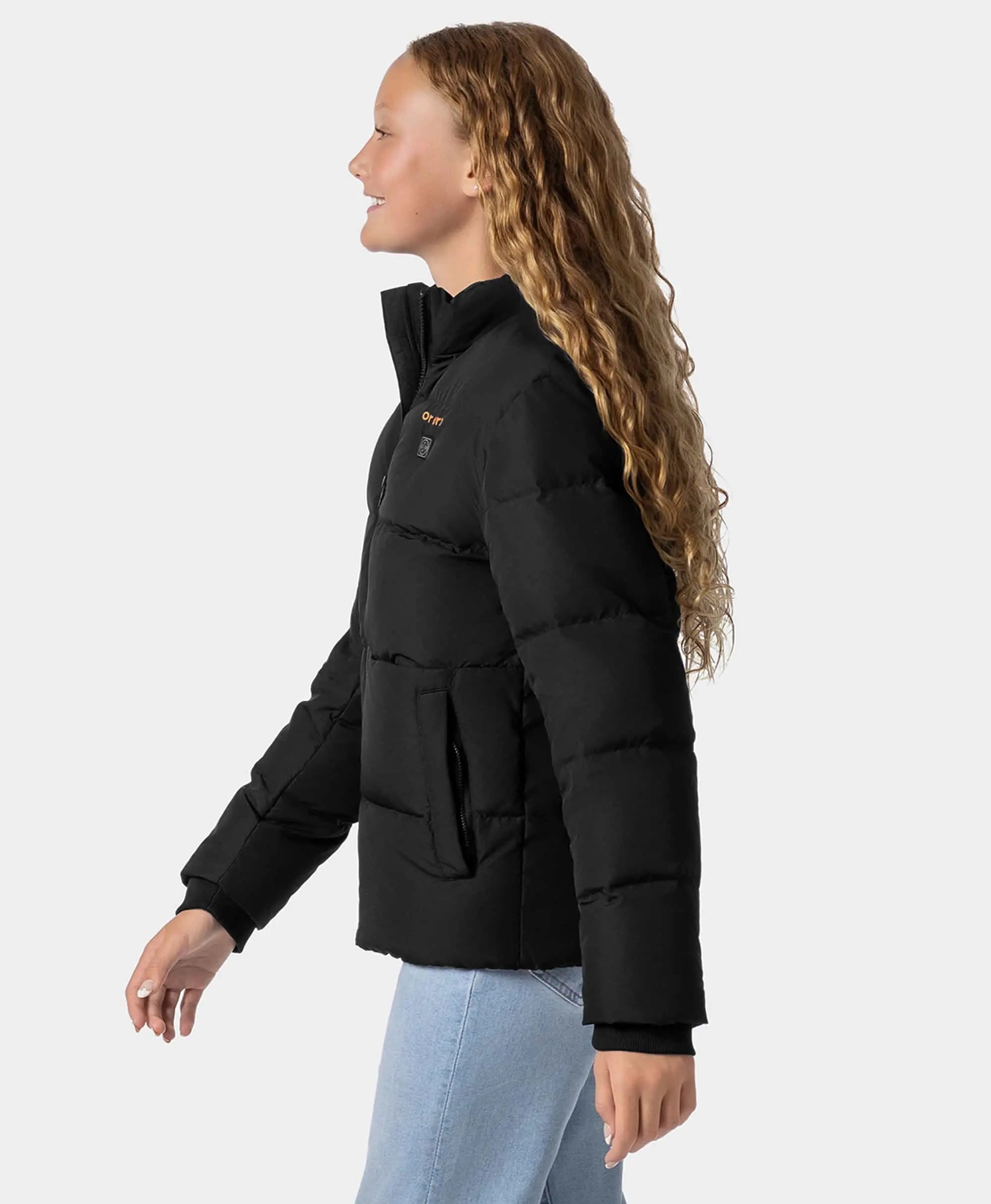Kids' 4-Zone Heated Down Jacket