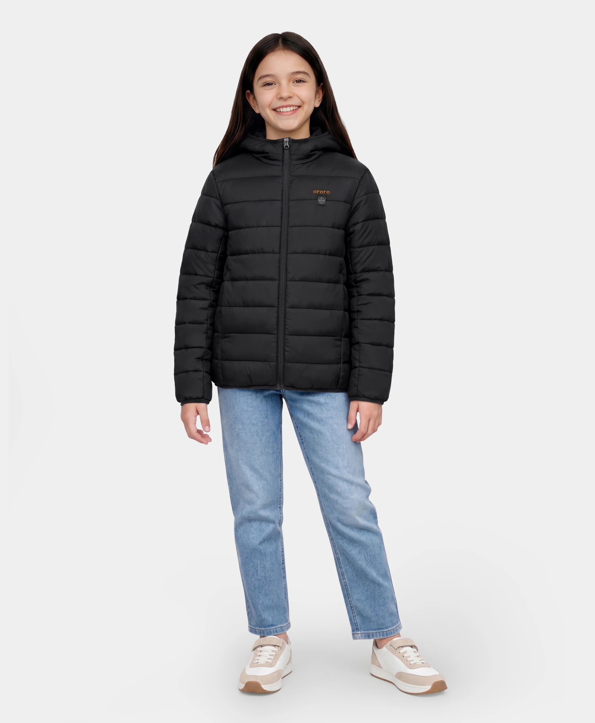 Kids' 4-Zone Heated Lightweight Puffer Jacket, Thumbnail 8