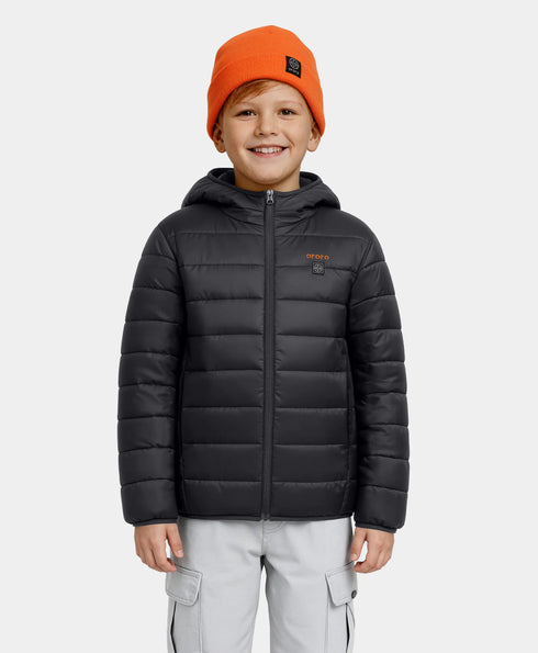 Kids' 4-Zone Heated Lightweight Puffer Jacket ,view 1
