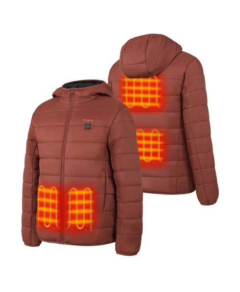 Kids' 4-Zone Heated Lightweight Puffer Jacket ,view 1
