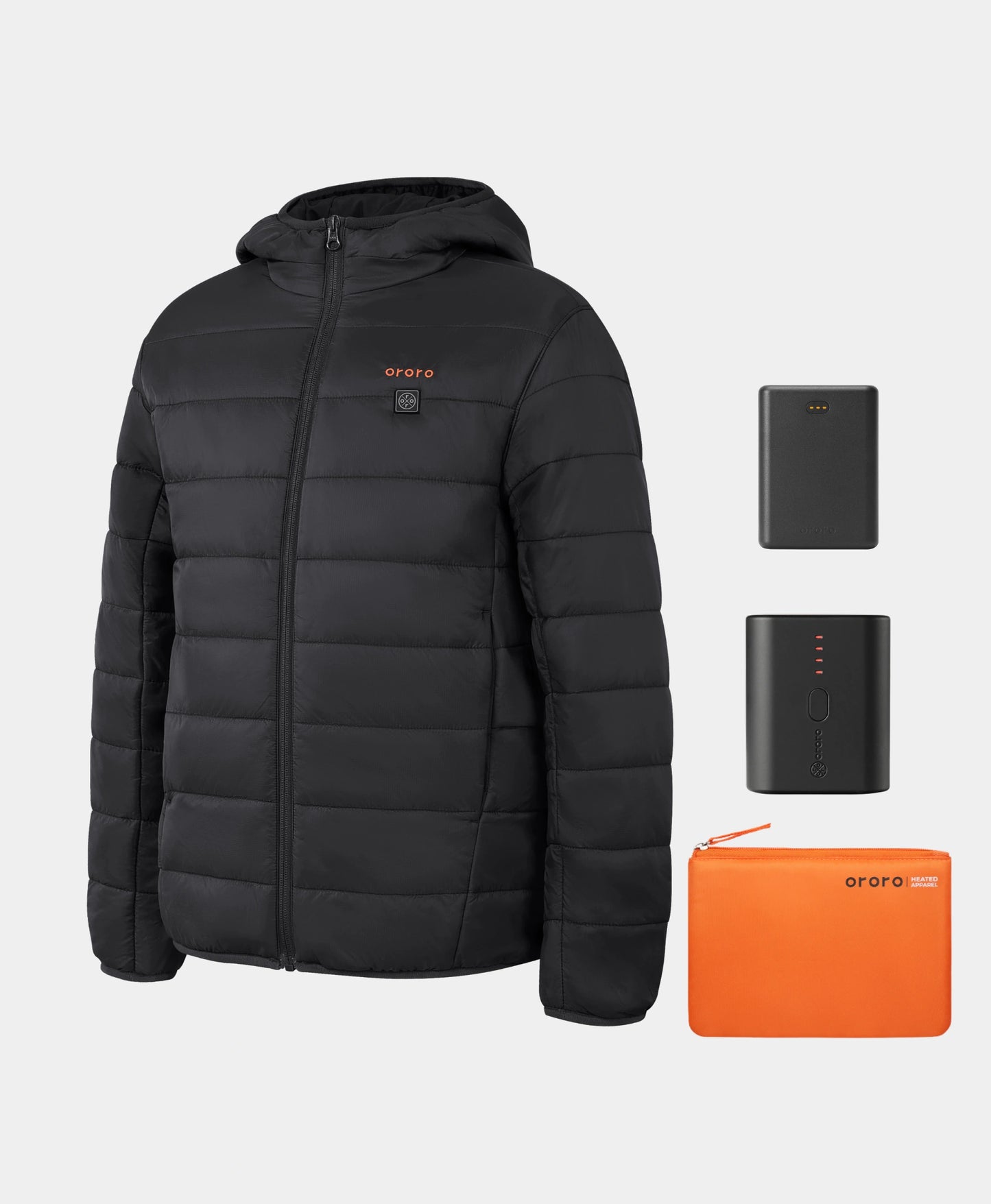 Kids' 4-Zone Heated Lightweight Puffer Jacket