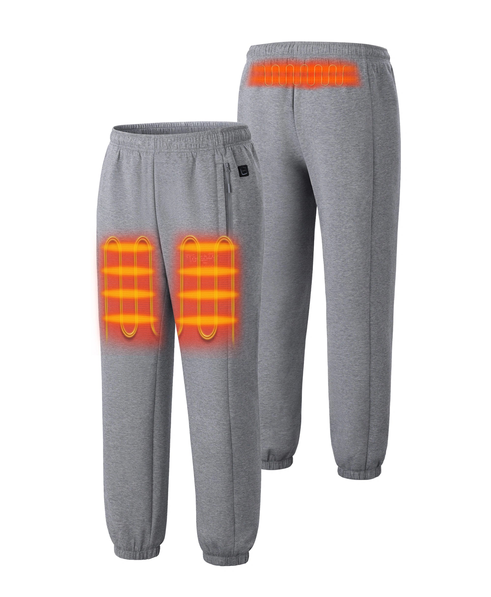 Toasty Kids' 3-Zone Heated Fleece Sweatpants, Thumbnail 1