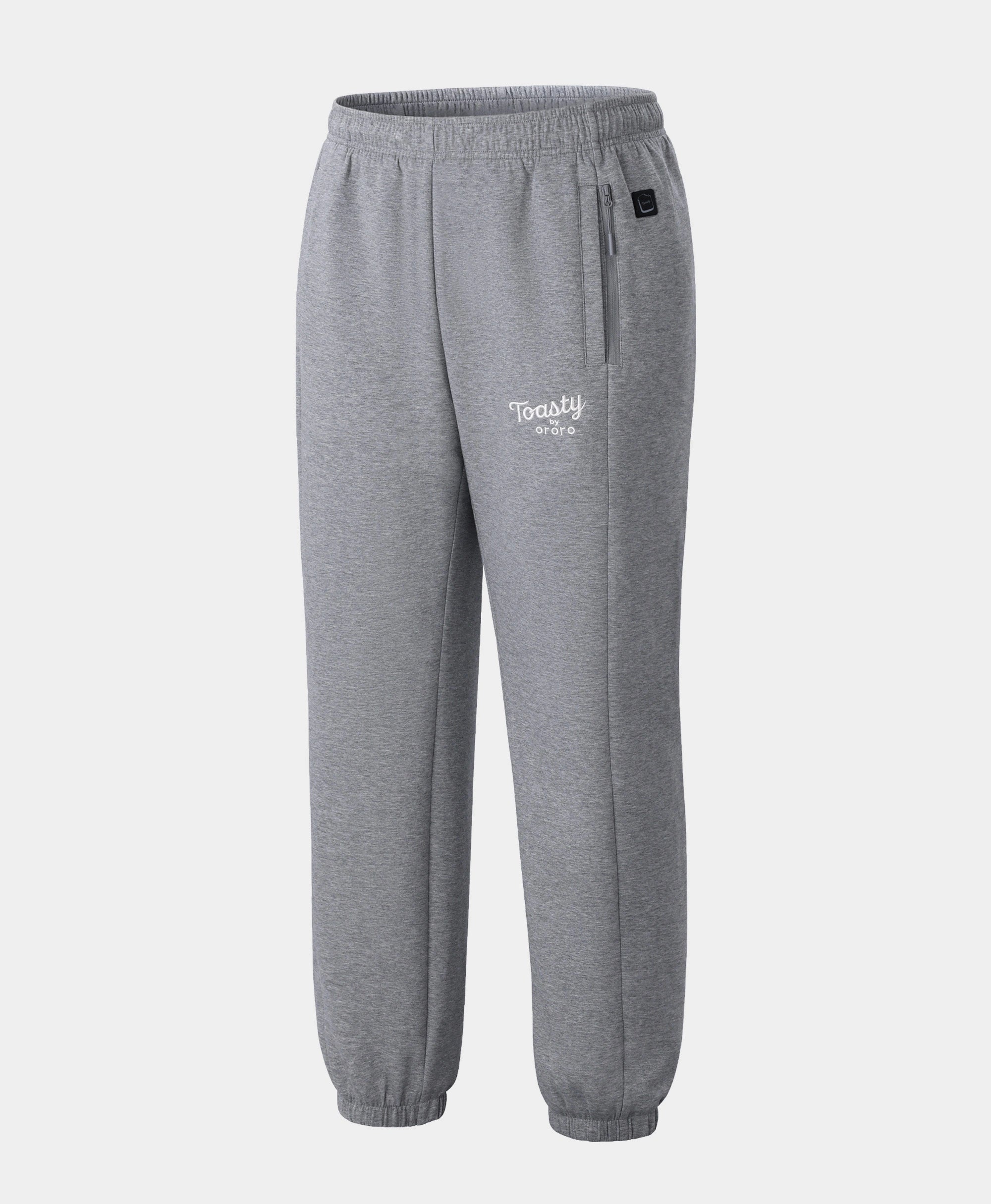 Toasty Kids' 3-Zone Heated Fleece Sweatpants, Thumbnail 6