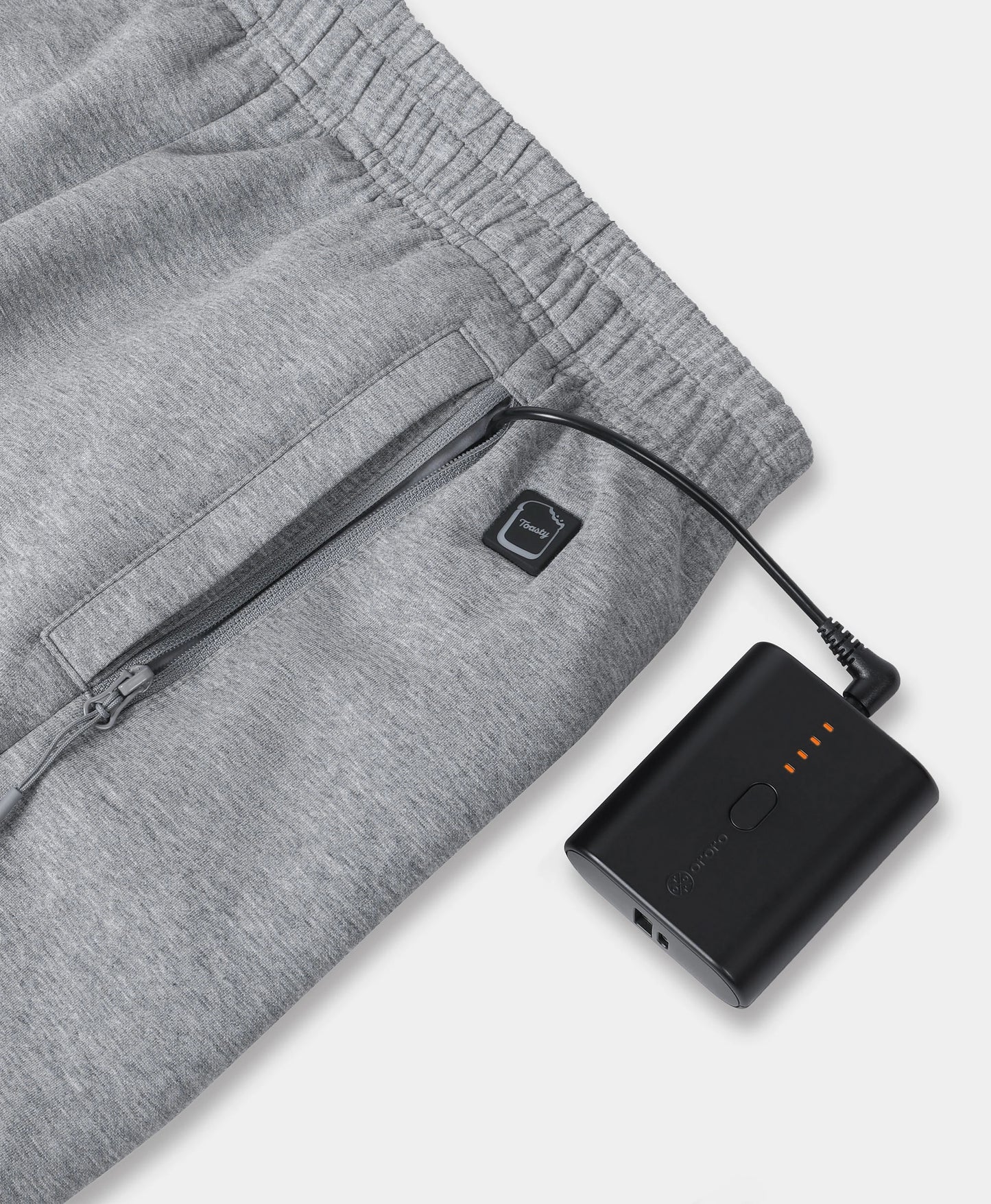 Toasty Kids' 3-Zone Heated Fleece Sweatpants