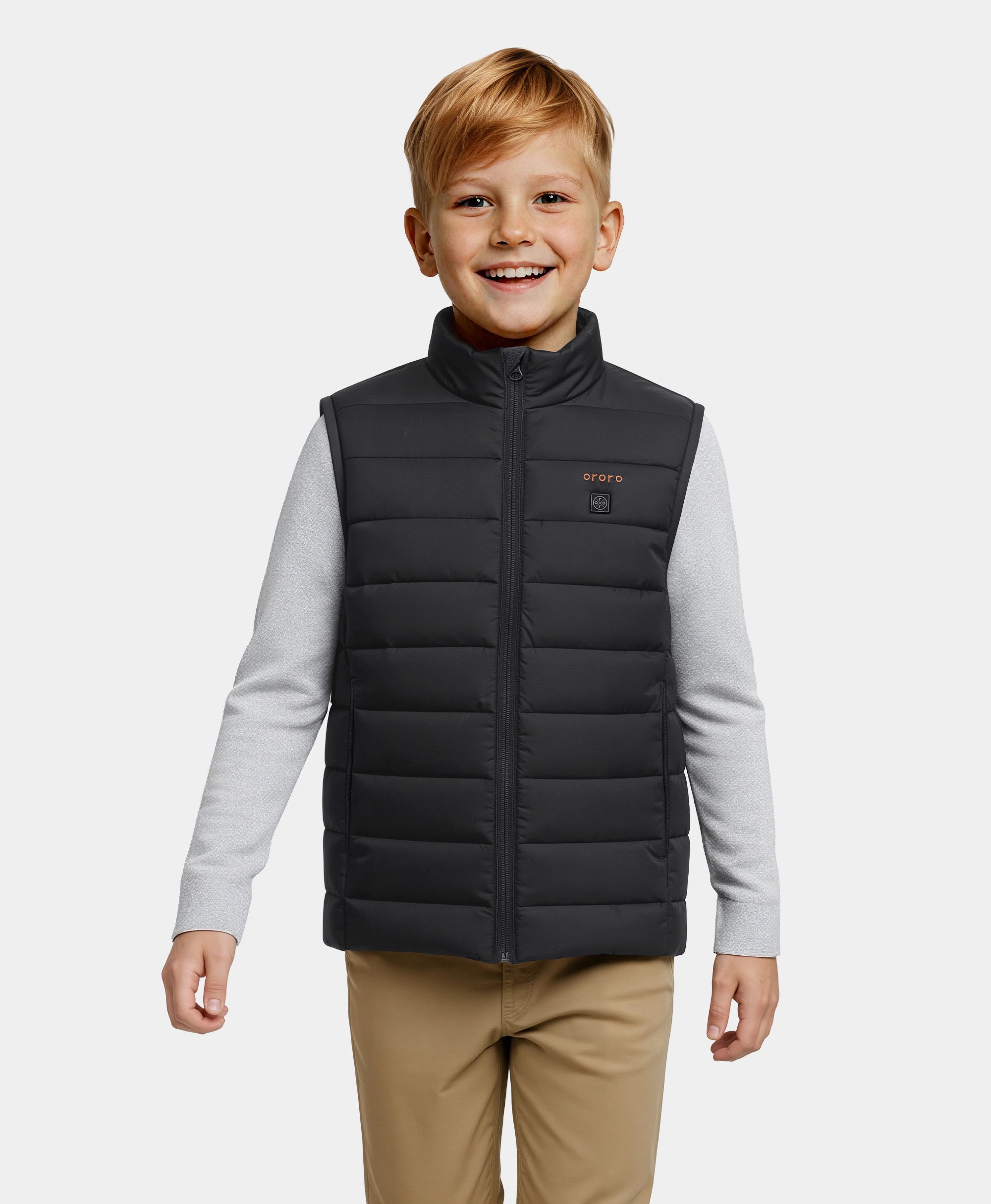 Kids' 4-Zone Classic Heated Vest, Thumbnail 3