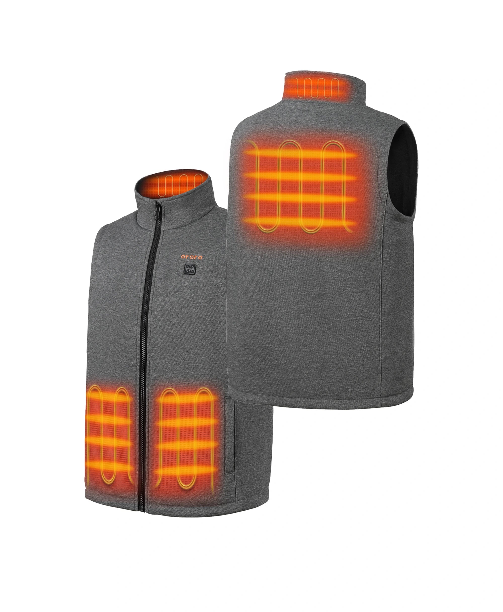 Kids' 4-Zone Heated Fleece Vest, Thumbnail 1