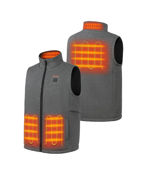 Kids' 4-Zone Heated Fleece Vest ,view 1