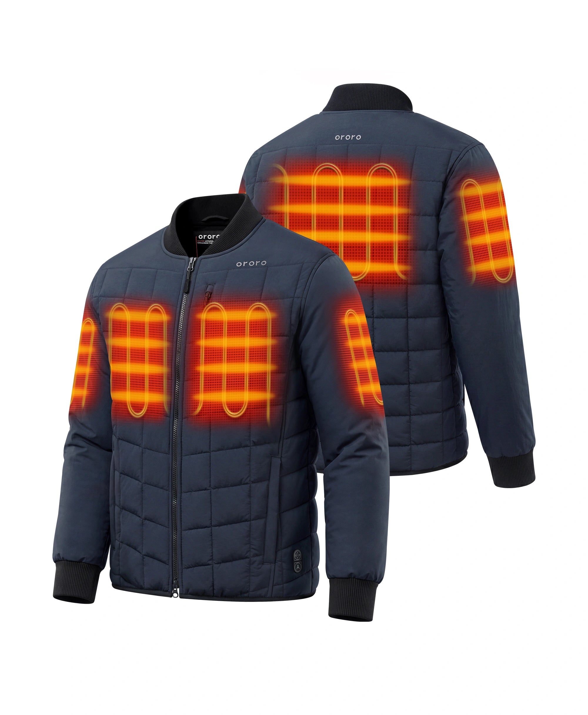 Scranton Men's 5-Zone Heated Bomber Jacket, Thumbnail 1