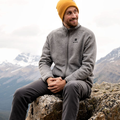 Men's Heated Full-Zip Fleece Jacket