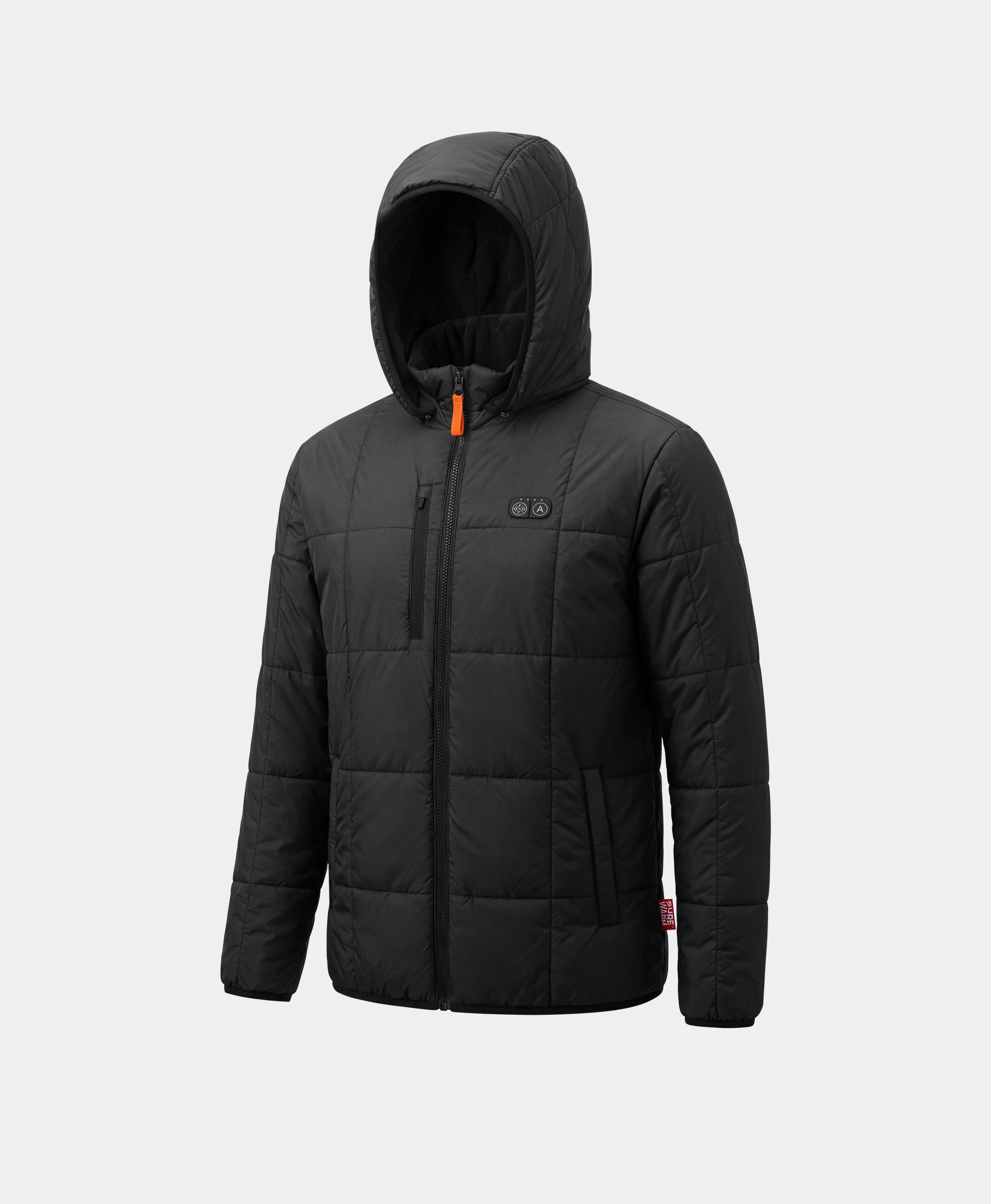 Overland Men's 7-Zone Heated Box Quilted Jacket with Heated Hood, Thumbnail 2
