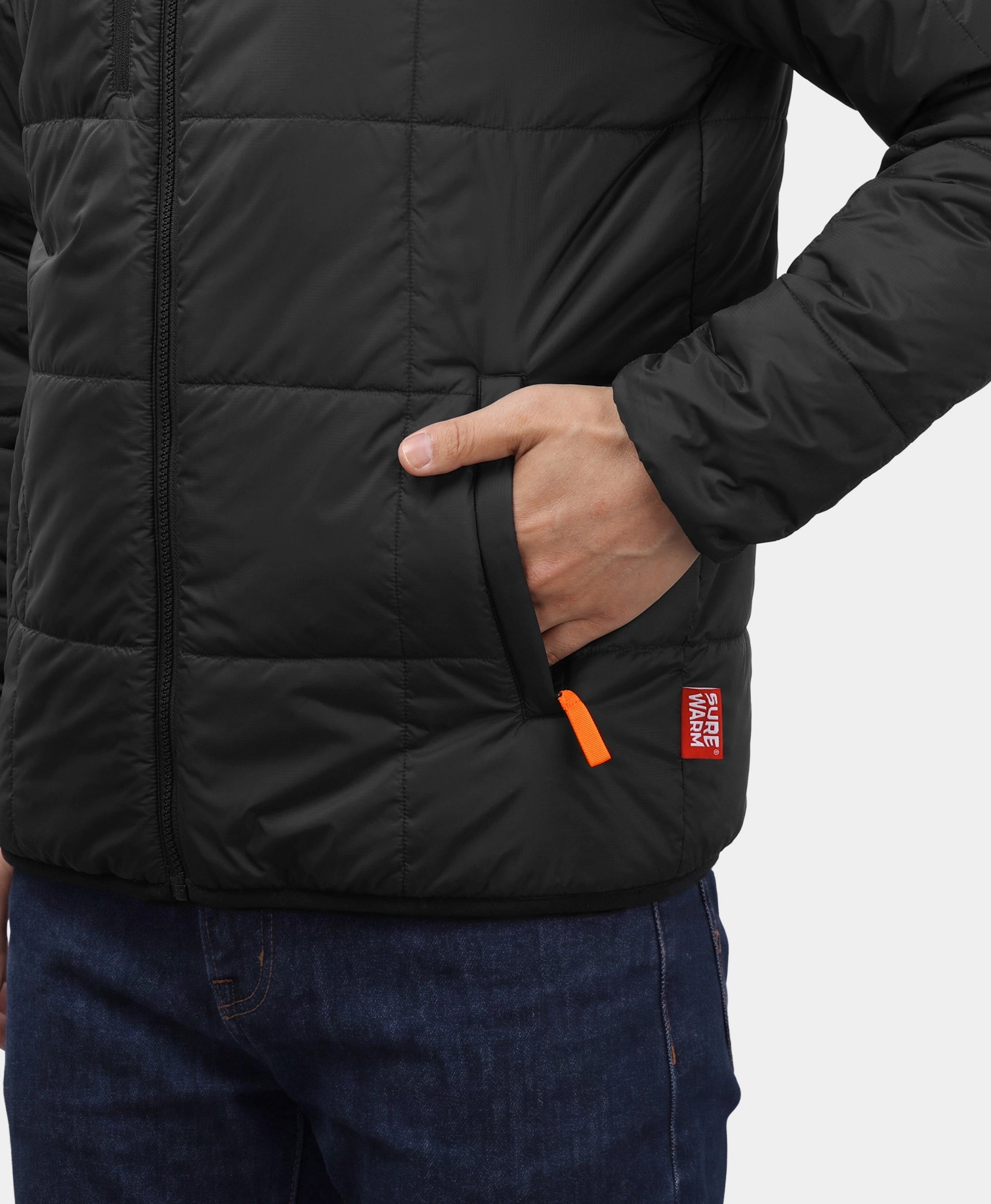 Overland Men's 7-Zone Heated Box Quilted Jacket with Heated Hood, Thumbnail 5