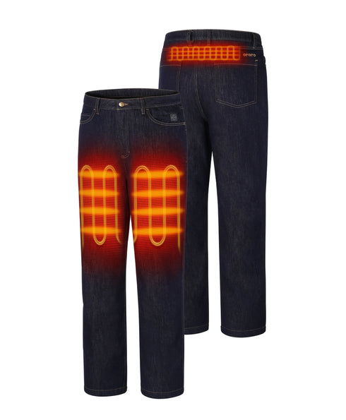Heatenim Men's Heated Denim Pants ,view 1