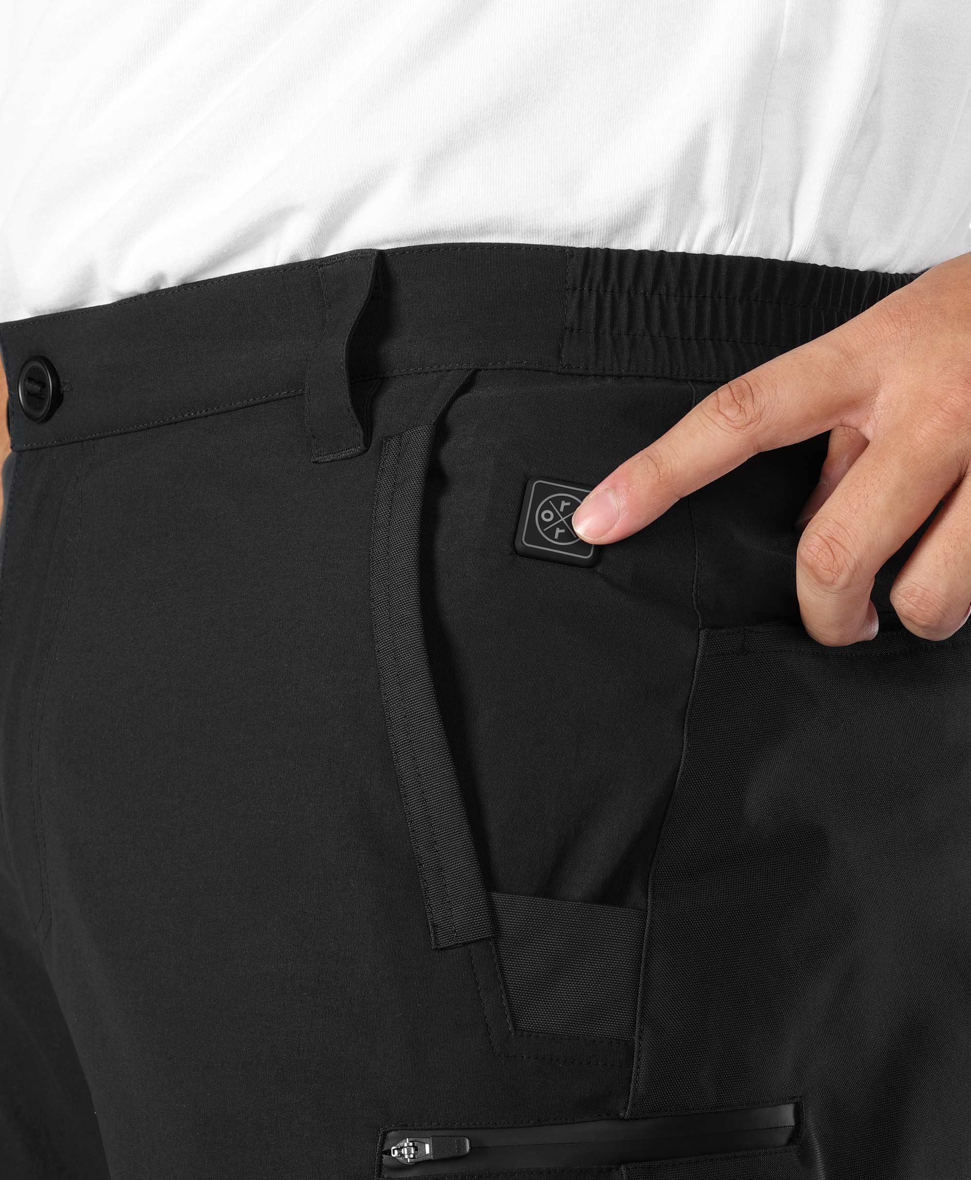 Bristol Men's Heated Utility Fleece Lined Pants, Thumbnail 8