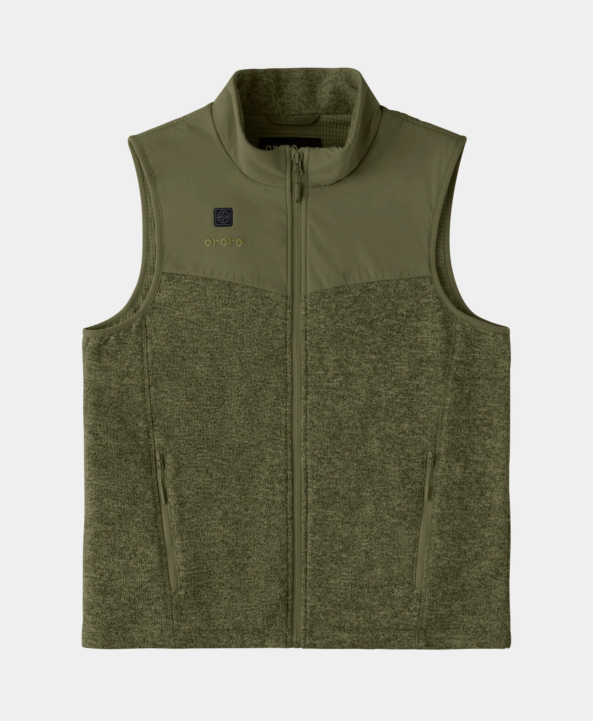 Augusta Men's Heated Sweater Fleece Vest