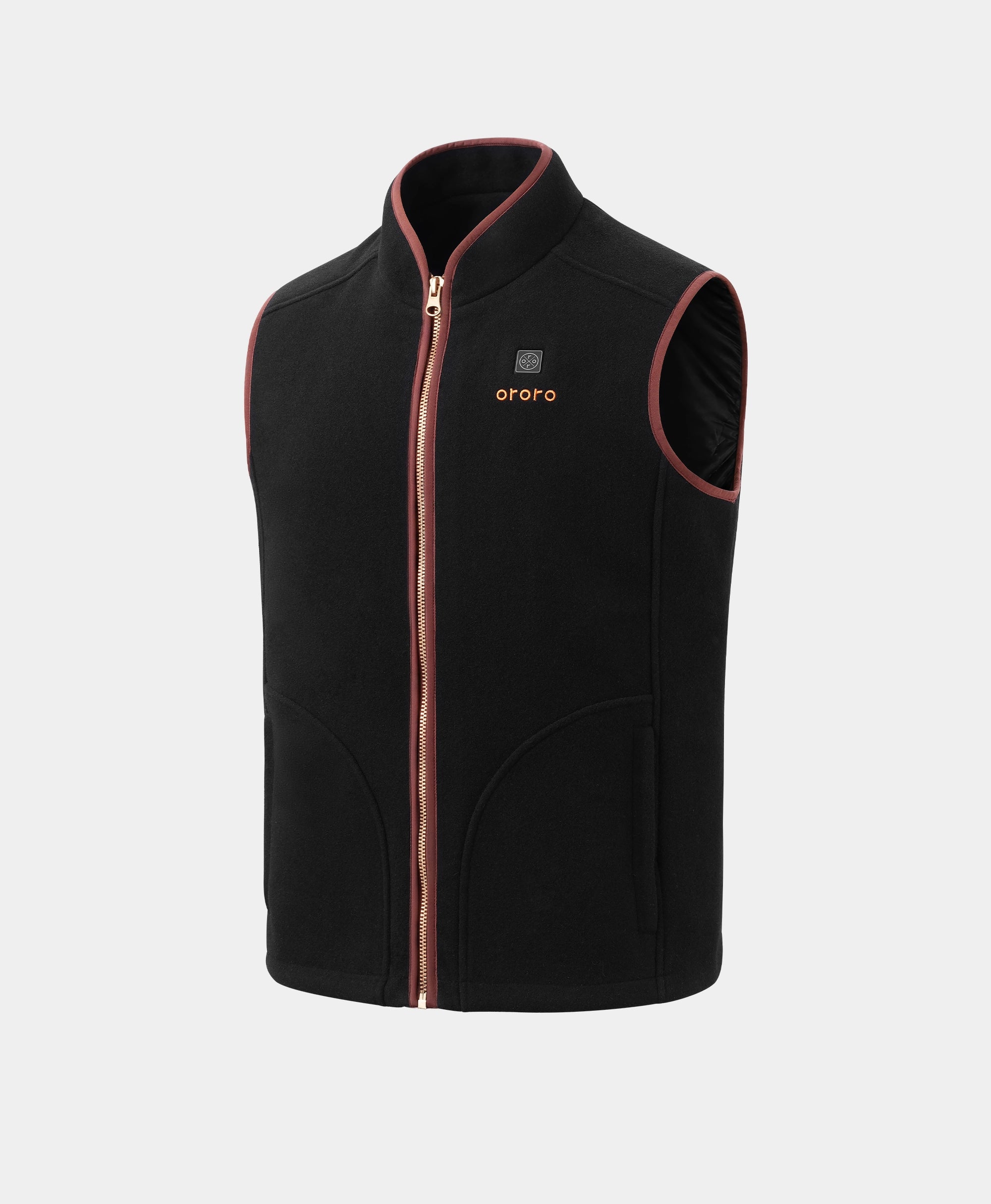 Ascot Men's 4-Zone Heated Wool Vest, Thumbnail 7
