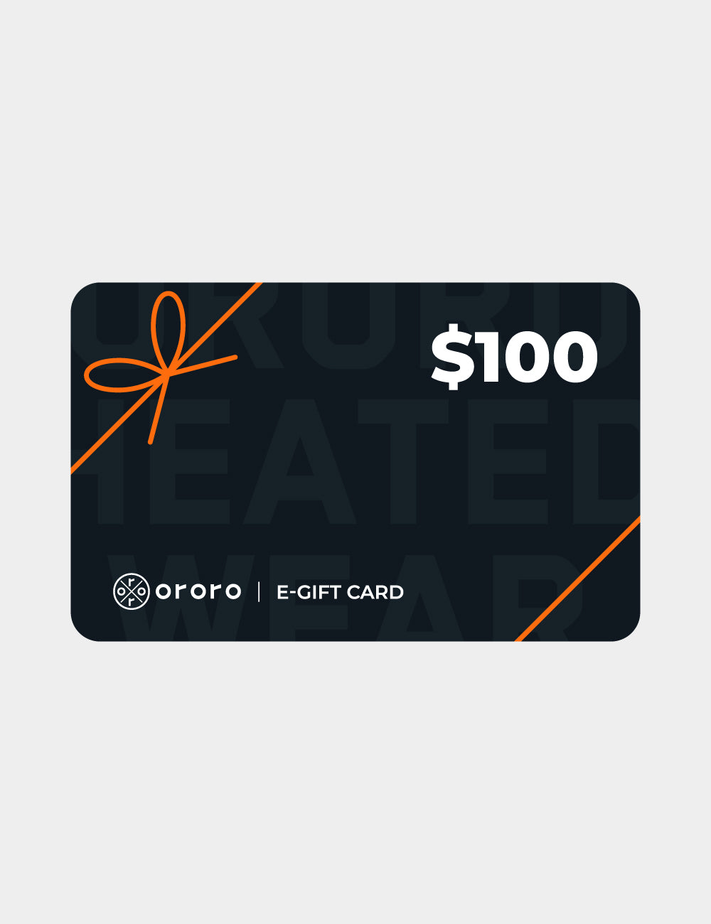 ORORO E-Gift Card - $100